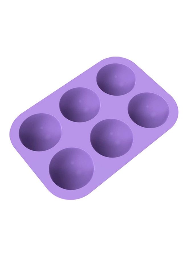 Silicone Baking Mold for Making Hot Chocolate Bomb, Dome Mousse, Cake, Jelly, Pudding Lavender one sizecm - Image 4
